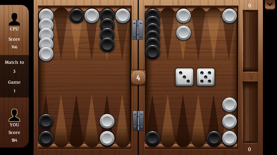 Gratis Backgammon spil i HTML5